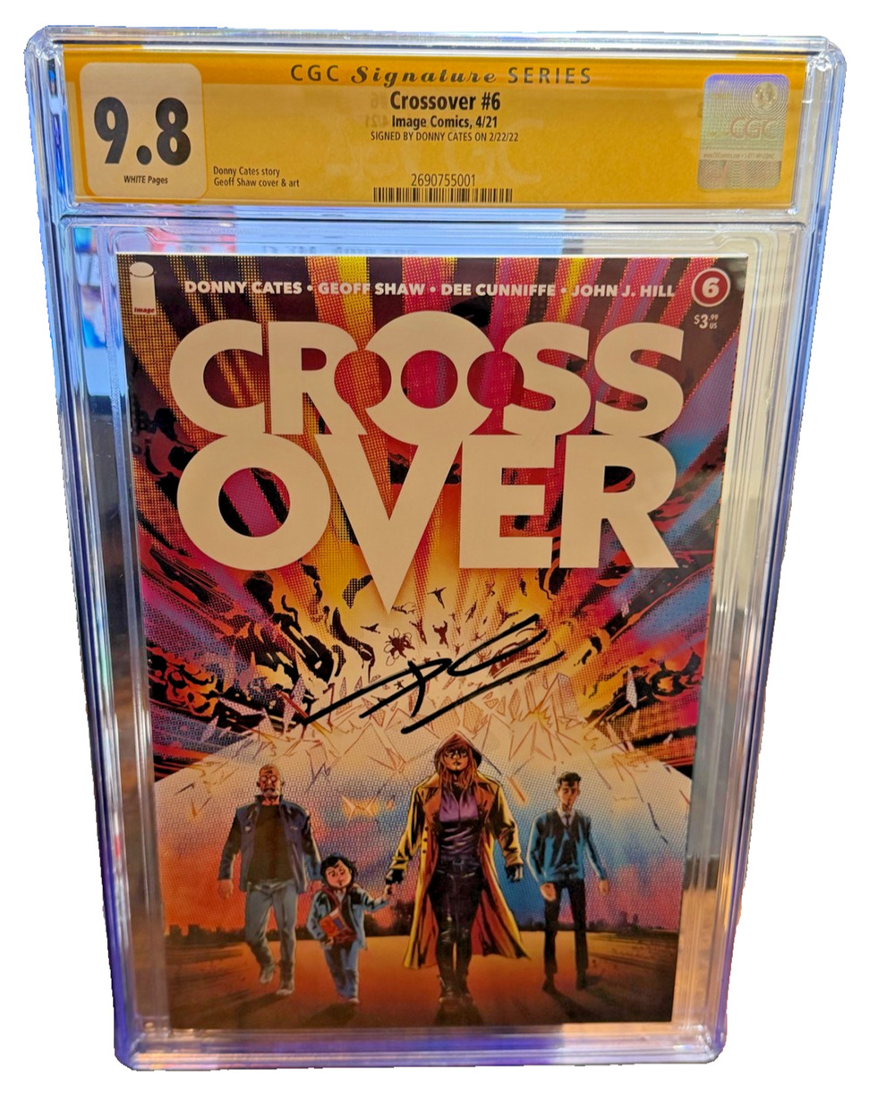 Crossover #6 (2021) CGC 9.8 Signature Series Signed by Donny Cates